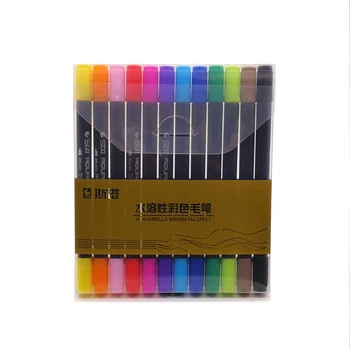 STA 12 Colors Dual Tips Colored Water-Soluble Marker Pen Non-toxic Graffiti Paint F School Student Design Stationery Art Marker
STA 12 Colors Dual Tips Colored Water-Soluble Marker Pen Non-toxic Graffiti Paint F School Student Design Stationery Art Marker