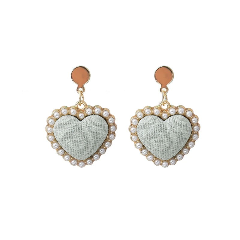 2018 New Korean Accessories Heart Pearl Handmade Stud Earrings For Women Pendients Brincos Lady Fashion Jewelry E2419
2018 New Korean Accessories Heart Pearl Handmade Stud Earrings For Women Pendients Brincos Lady Fashion Jewelry E2419