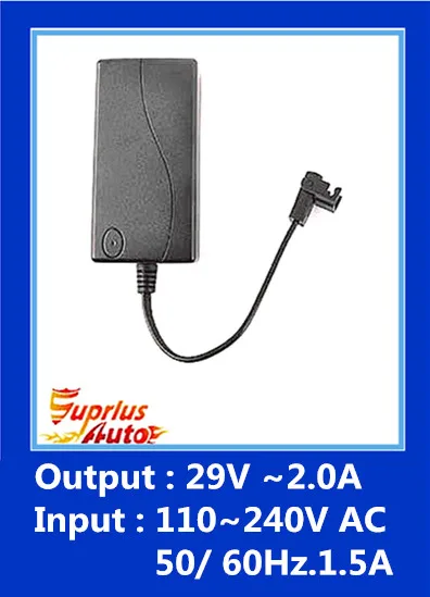 Super Quality 1PCS 29V-2.0A AC/110-240 DC Plug-in Electric Recliner Sofa/Seat Adapter/ recliner transformer / LIKE OKIN Adapter
Super Quality 1PCS 29V-2.0A AC/110-240 DC Plug-in Electric Recliner Sofa/Seat Adapter/ recliner transformer / LIKE OKIN Adapter