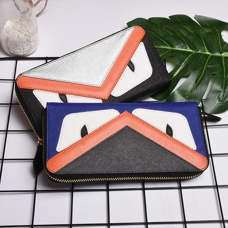 The wallet leather ms han edition little monsters Long zipper more than cross grain leather for large capacity hand bag
The wallet leather ms han edition little monsters Long zipper more than cross grain leather for large capacity hand bag