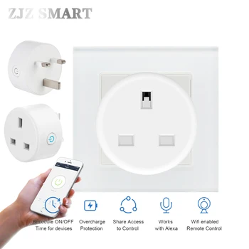 Alexa/Google Universal Intellige Output Smart Home EU Smart Plug WIFI Wireless Switch Controls for IOS Android TUYA
Alexa/Google Universal Intellige Output Smart Home EU Smart Plug WIFI Wireless Switch Controls for IOS Android TUYA