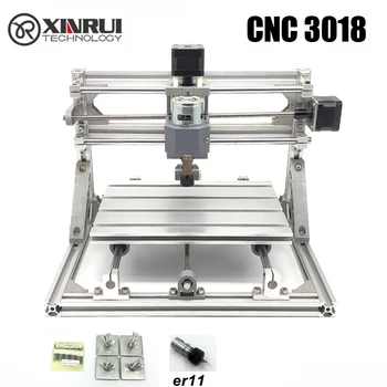 CNC 3018 ER11 GRBL control Diy CNC machine,3 Axis pcb Milling machine,Wood Router laser engraving,best toys
CNC 3018 ER11 GRBL control Diy CNC machine,3 Axis pcb Milling machine,Wood Router laser engraving,best toys