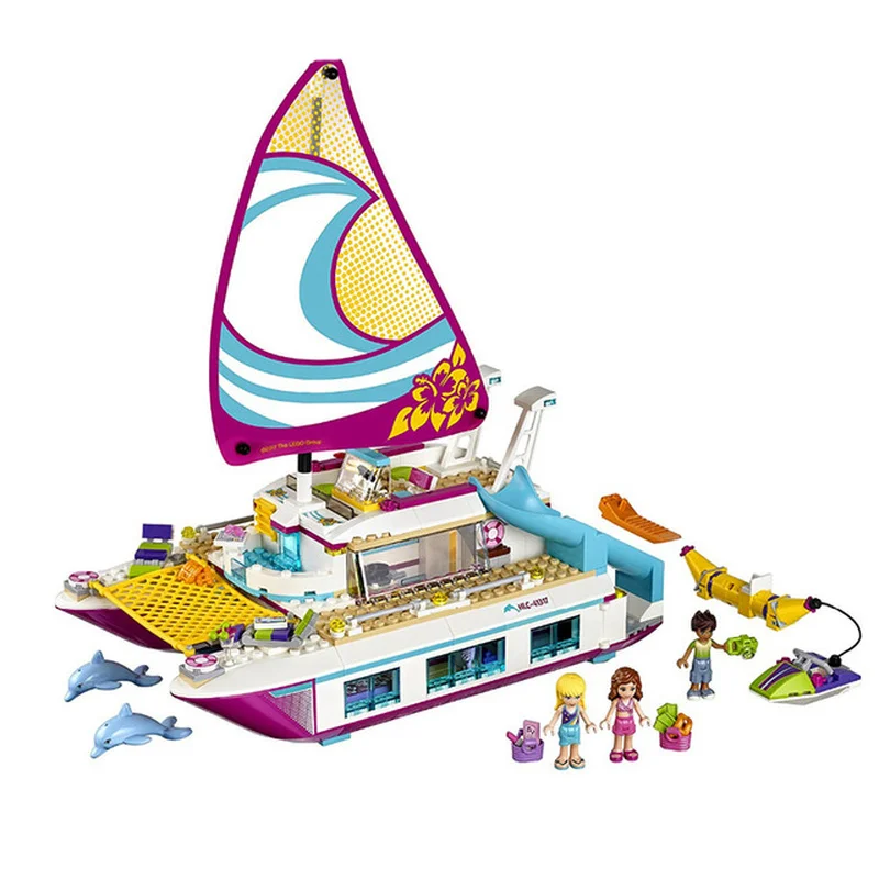 Friends Girl Series Sunshine Catamaran Compatible Legoinglys Friends 41317 Building Blocks Toys Kids Bricks Christmas Girl Gifts
Friends Girl Series Sunshine Catamaran Compatible Legoinglys Friends 41317 Building Blocks Toys Kids Bricks Christmas Girl Gifts