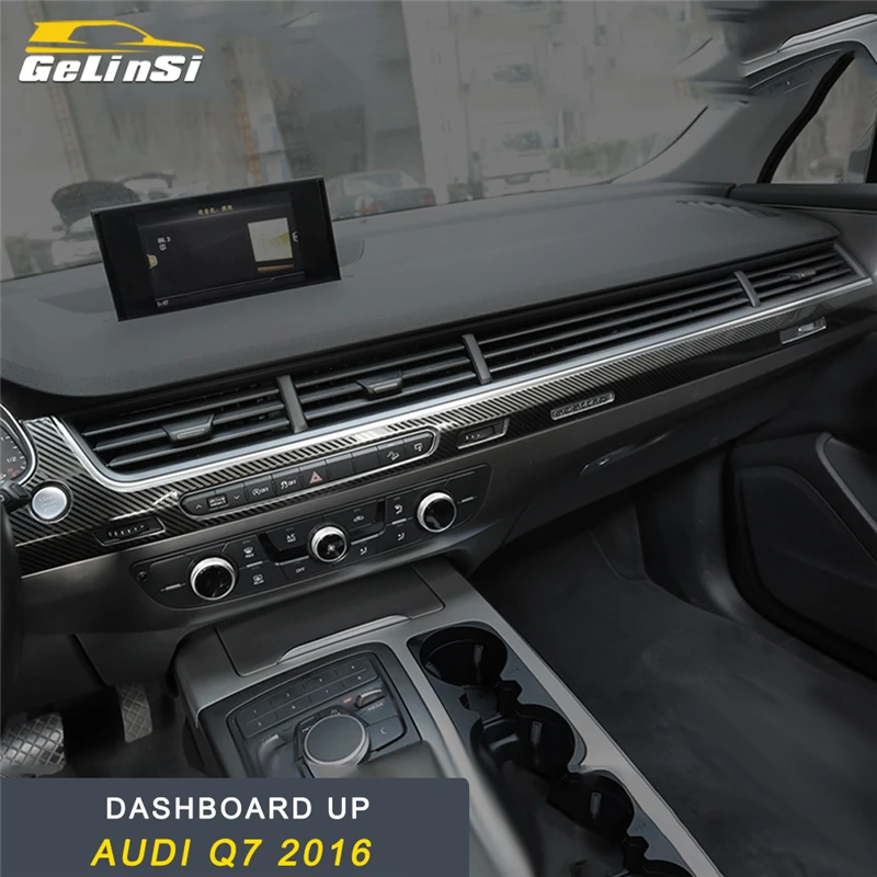 GELINSI for Audi Q7 4M 2016-2018 Car Styling Center Console Dashboard Panel Upper Cover Trim Frame Sticker Interior Accessories
GELINSI for Audi Q7 4M 2016-2018 Car Styling Center Console Dashboard Panel Upper Cover Trim Frame Sticker Interior Accessories