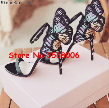 Newest metallic embroidered leather sandals angel wings pumps bridal shoes butterfly ankle wrap high heels sandals Dress Sandals
Newest metallic embroidered leather sandals angel wings pumps bridal shoes butterfly ankle wrap high heels sandals Dress Sandals