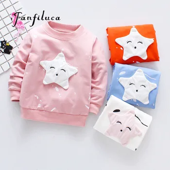 Fanfiluca 2018 Cotton Girls T shirts For Baby Girl Spring Long Sleeve Kids Choths Blouse Smile Star Style T-shirts Free Shipping
Fanfiluca 2018 Cotton Girls T shirts For Baby Girl Spring Long Sleeve Kids Choths Blouse Smile Star Style T-shirts Free Shipping