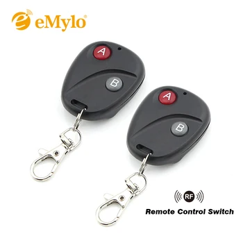 eMylo 2PCS 12V Transmitter controllers for RF wireless Remote Control Switch 433MHz Wireless Relay Round A /B Transmitter
eMylo 2PCS 12V Transmitter controllers for RF wireless Remote Control Switch 433MHz Wireless Relay Round A /B Transmitter