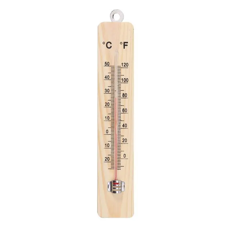 LUOEM Wood Grain Hanging Vertical Indoor Thermometer Temperature Meter Monitor Gauge Fahrenheit and Celsius Scales
LUOEM Wood Grain Hanging Vertical Indoor Thermometer Temperature Meter Monitor Gauge Fahrenheit and Celsius Scales