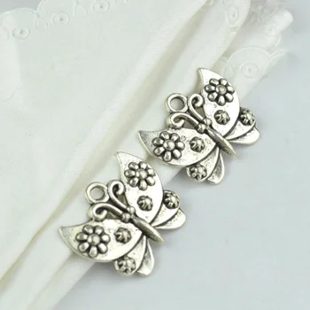 15Pcs metal butterfly Charm vintage Tibetan Silver Pendant Jewelry Products Charms Diy Pendants For Necklace Bracelets 2143
15Pcs metal butterfly Charm vintage Tibetan Silver Pendant Jewelry Products Charms Diy Pendants For Necklace Bracelets 2143