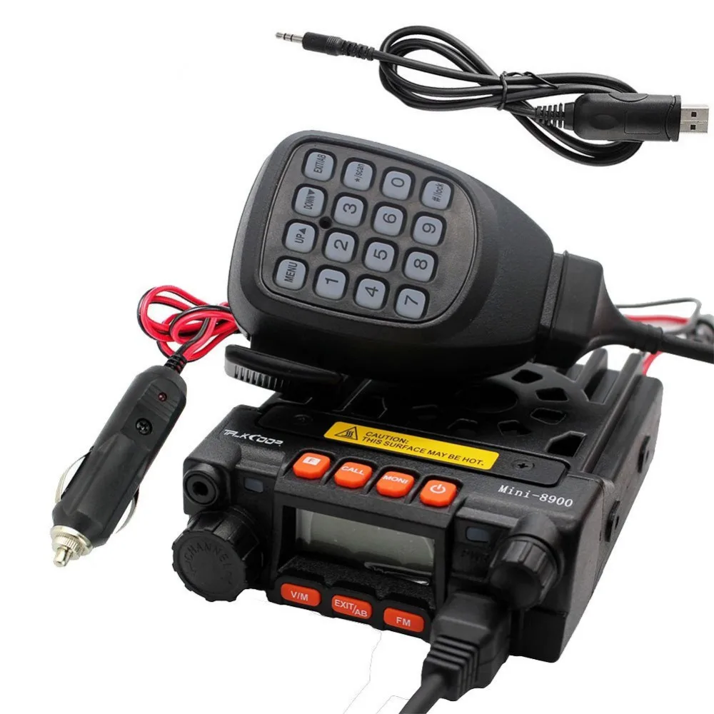 (With programing cable)Portable car radio uhf vhf dual band QYT KT8900 for travel/outdoor
(With programing cable)Portable car radio uhf vhf dual band QYT KT8900 for travel/outdoor