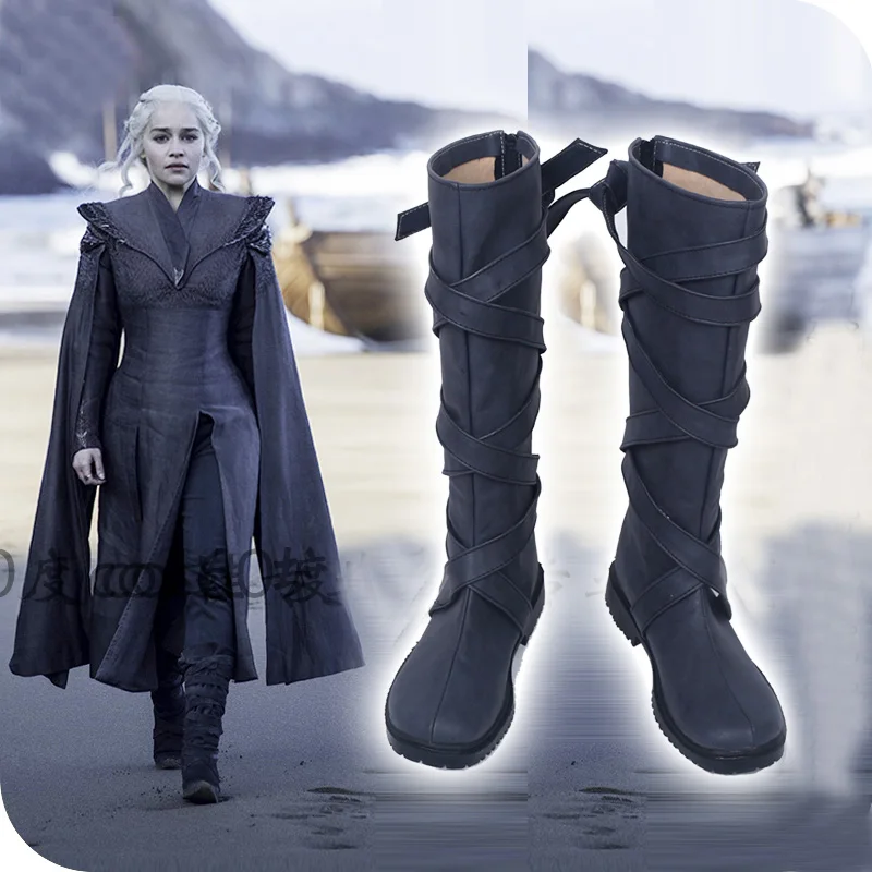 Game of Thrones 7 Daenerys Targaryen Cosplay Shoes Boots Women's Halloween Carnival Party Costume Accessories
Game of Thrones 7 Daenerys Targaryen Cosplay Shoes Boots Women's Halloween Carnival Party Costume Accessories