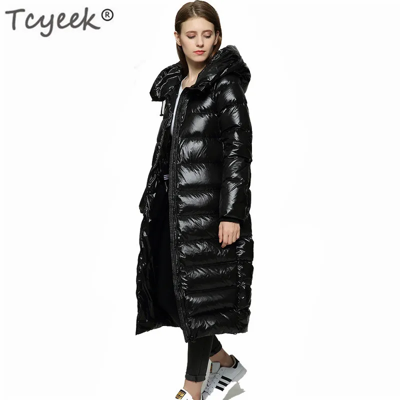 Tcyeek 90% White Duck Down Jacket Women Winter Down Coat Female Long Thick Hooded Warm Clothes Ladies Fashion Coats 2019 LWL1053
Tcyeek 90% White Duck Down Jacket Women Winter Down Coat Female Long Thick Hooded Warm Clothes Ladies Fashion Coats 2019 LWL1053