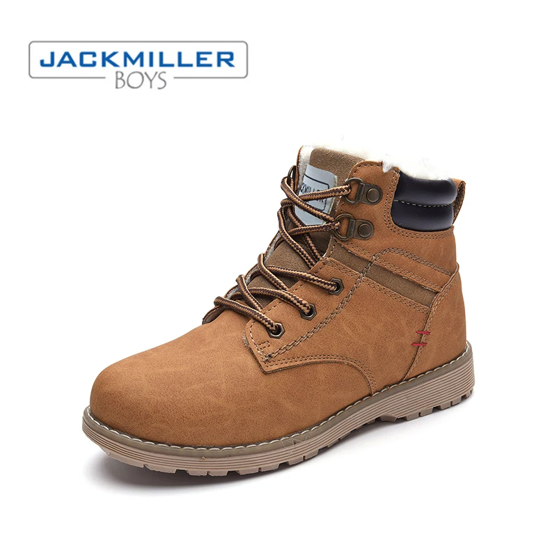 Jackmiller ankle snow boots boys shoes children Martin boots warm nature wool lining zip lace up brown autumn winter size 30-35
Jackmiller ankle snow boots boys shoes children Martin boots warm nature wool lining zip lace up brown autumn winter size 30-35
