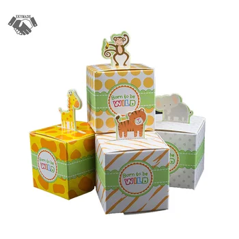 50PCS Baby Shower Favors Box Safari Animal Wild Favor Box Candy Box Souvenir Boy/Girl Kids Event & Party Supplies
50PCS Baby Shower Favors Box Safari Animal Wild Favor Box Candy Box Souvenir Boy/Girl Kids Event & Party Supplies