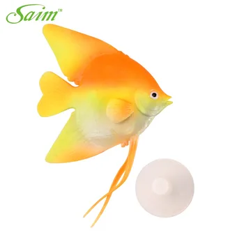 Cute Silicone Artificial Tropical Fish Floated In Water Aquarium Fish Tank Decoration Ornaments Decorative Accessories Supplies
Cute Silicone Artificial Tropical Fish Floated In Water Aquarium Fish Tank Decoration Ornaments Decorative Accessories Supplies