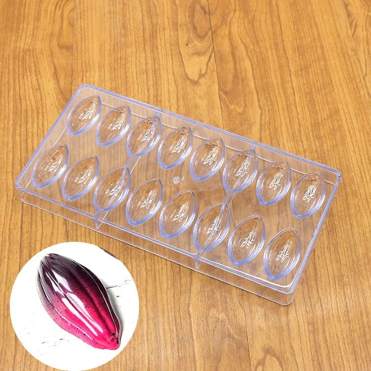 16 Even Olive Polycarbonate Chocolate Mold Creative 3D Fondant Cake Candy Mold DIY Kitchen Baking Pastry Tools
16 Even Olive Polycarbonate Chocolate Mold Creative 3D Fondant Cake Candy Mold DIY Kitchen Baking Pastry Tools
