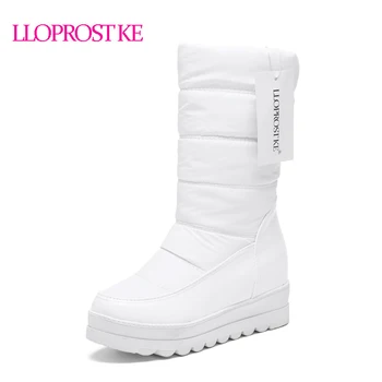 LLOPROST KE SIZE 34-43 Ladies Snow Boots Flat Heels Slip On Fashion Women Winter Boots Inside Mid Calf Boots Sweet Shoes ML022
LLOPROST KE SIZE 34-43 Ladies Snow Boots Flat Heels Slip On Fashion Women Winter Boots Inside Mid Calf Boots Sweet Shoes ML022