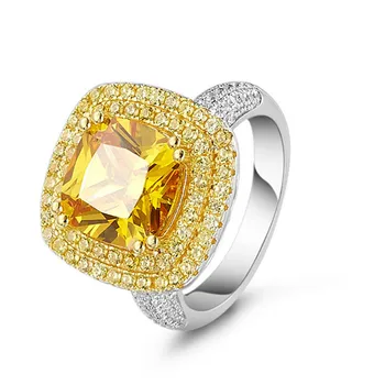 Bijoux Rings For Women S925 Sterling Silver Luxury Yellow Stone Big Cubic Zirconia Rectangle Ringen Fine Jewelry Anillos Mujer
Bijoux Rings For Women S925 Sterling Silver Luxury Yellow Stone Big Cubic Zirconia Rectangle Ringen Fine Jewelry Anillos Mujer