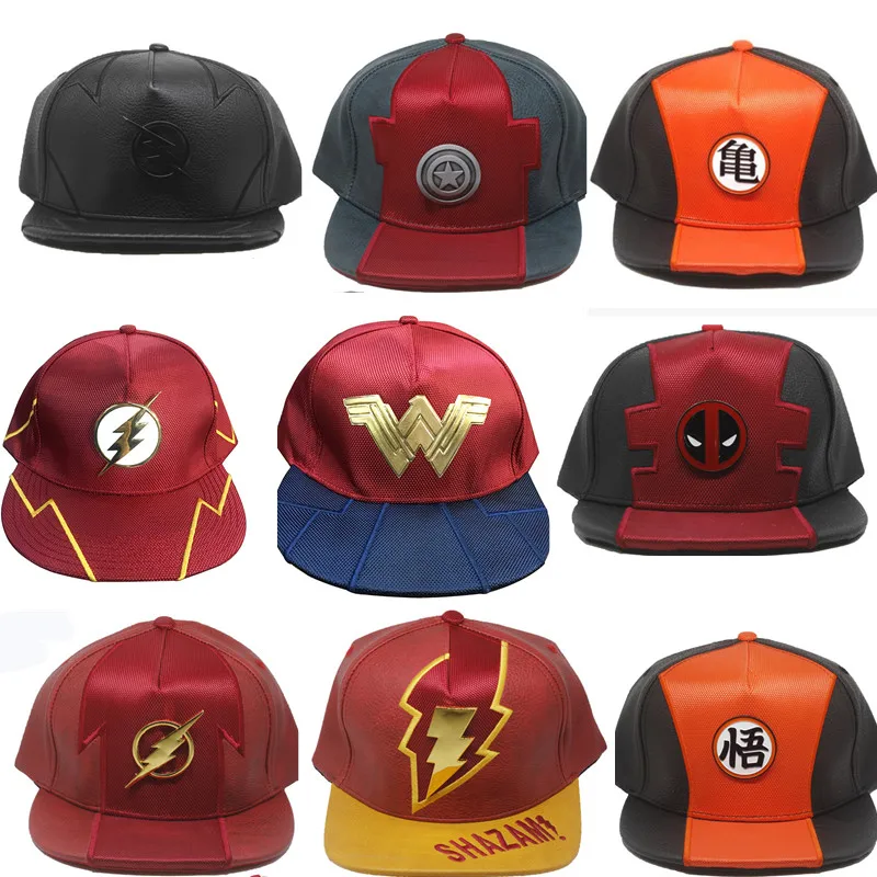 Adult's super hero wonder woman the flash deadpool Baseball Trucker hat PU Cap Adjustable Hip Hop Hat Cosplay gift
Adult's super hero wonder woman the flash deadpool Baseball Trucker hat PU Cap Adjustable Hip Hop Hat Cosplay gift