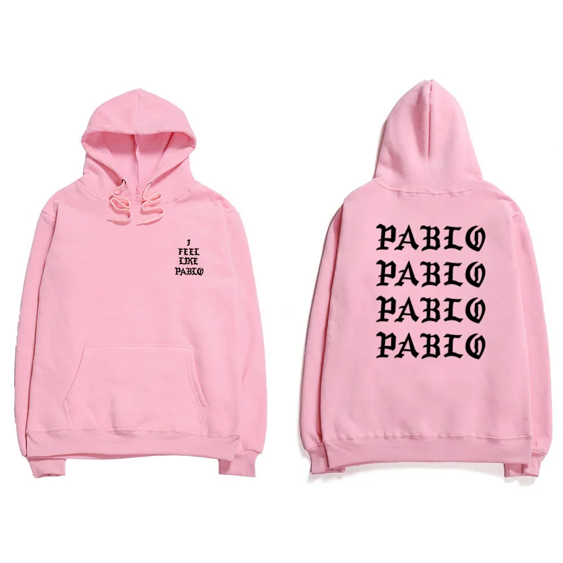 

Fashion Pablo Hoodie Sweatshirts I Feel Like Paul Hoodies Men Women Kanye West Brand Hip Hop Hoody Anti YEZY Rapper Long Sleeves