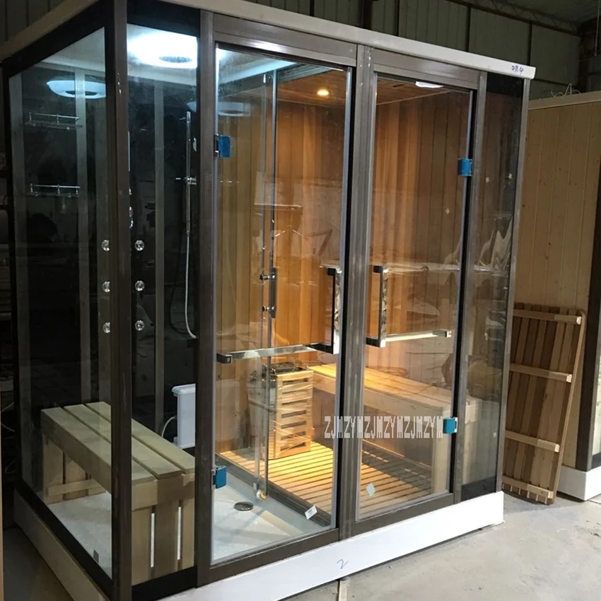 SS888 Household Multifunctional Dry And Wet Steam Room Integrated Steam Shower Room Steam Sauna Room With Shower 110V/220V 3000W
SS888 Household Multifunctional Dry And Wet Steam Room Integrated Steam Shower Room Steam Sauna Room With Shower 110V/220V 3000W