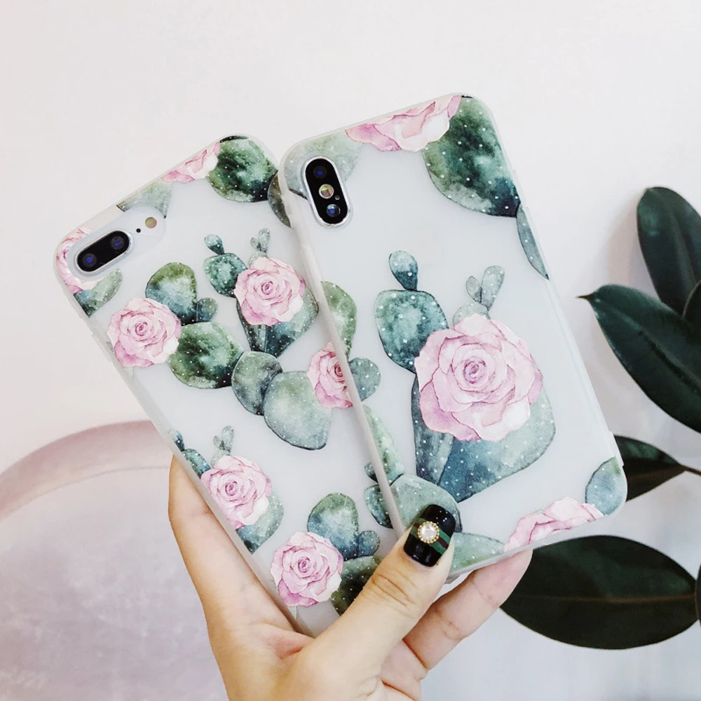 Cactus Relief Phone Cases For iPhone 7 Case Flamingo Flower Transparent TPU Soft Case For iPhone 8 Plus X 6 6s Covers Funda DI16
Cactus Relief Phone Cases For iPhone 7 Case Flamingo Flower Transparent TPU Soft Case For iPhone 8 Plus X 6 6s Covers Funda DI16