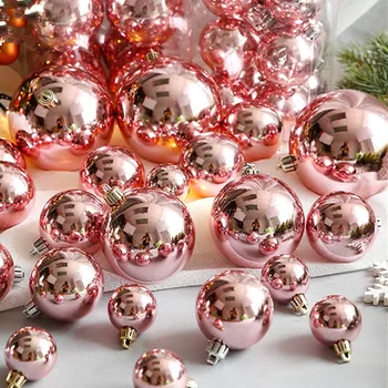 37pcs mix 4-8cm 3-10 cm Pink Rose Gold Pearl Christmas Ball for Christmas Decoration and Christmas Tree Ornaments
37pcs mix 4-8cm 3-10 cm Pink Rose Gold Pearl Christmas Ball for Christmas Decoration and Christmas Tree Ornaments