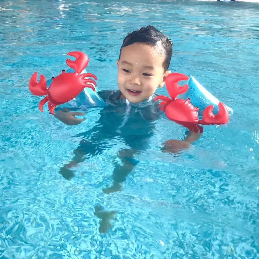 1 pair flamingo crab Summer PVC Swimming Inflatable Sleeves Arm Ring Swimming Arm Band Floating Ring Swimming Rings For Children
1 pair flamingo crab Summer PVC Swimming Inflatable Sleeves Arm Ring Swimming Arm Band Floating Ring Swimming Rings For Children