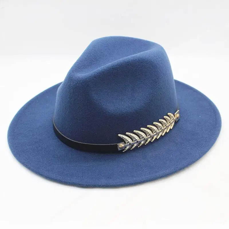 SUOGRY Leaf Felt Men Fedora Hats with Belt Women Vintage Trilby Wool Fedora Warm Jazz Hat Chapeau Femme feutre Panaman hat
SUOGRY Leaf Felt Men Fedora Hats with Belt Women Vintage Trilby Wool Fedora Warm Jazz Hat Chapeau Femme feutre Panaman hat