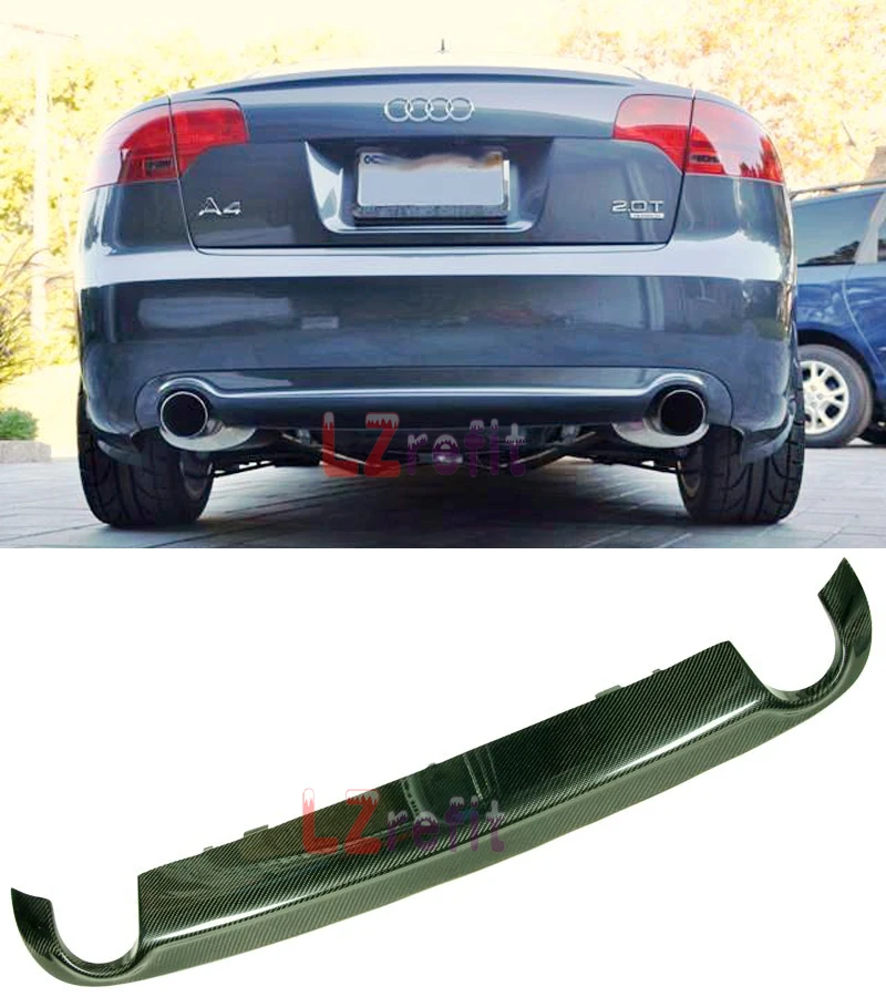 Sline Style Real Carbon Fiber Rear Lip Diffuser For Audi A4 S4 B7 Model 2006-2008
Sline Style Real Carbon Fiber Rear Lip Diffuser For Audi A4 S4 B7 Model 2006-2008