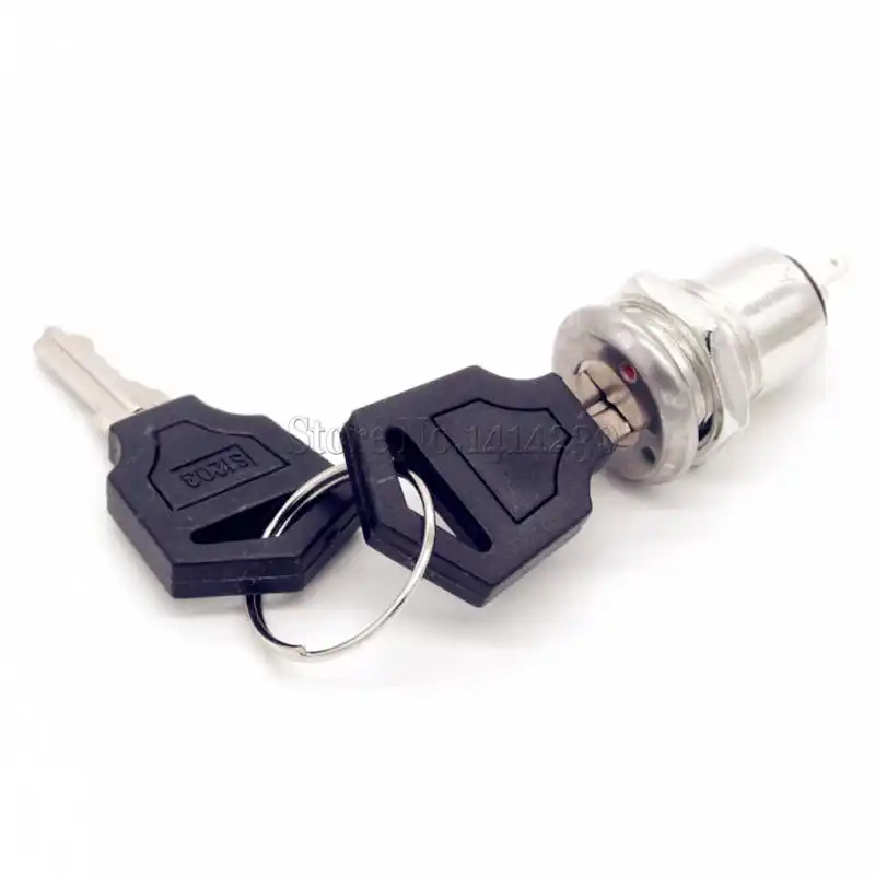 12mm Mini Key Switch On Off Lock Switch Ks 02 Ks02 Electronic
