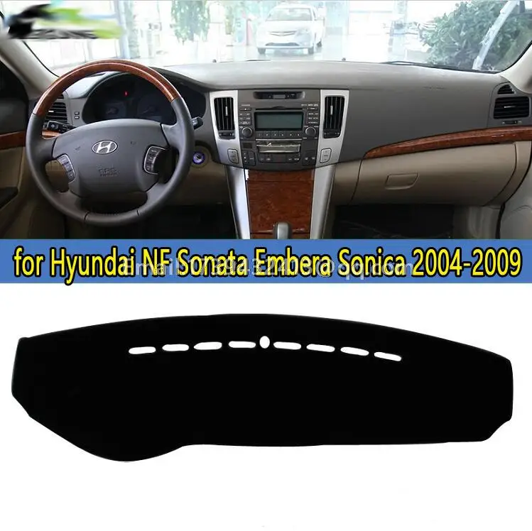 Fits 2009 2010 Hyundai Sonata Suede Dash Cover Mat Dashboard