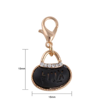 New Fashion Crystal Lady's Handbag Bracelet Charms Pendant With Lobster Clasp Women Jewelry
New Fashion Crystal Lady's Handbag Bracelet Charms Pendant With Lobster Clasp Women Jewelry