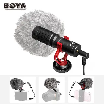 BOYA BY-MM1 Mini Microphone for Video Mic for Samsung Huawei iPhone Canon Sony DSLR Camera Camcorder Smartphone Tablet PC
BOYA BY-MM1 Mini Microphone for Video Mic for Samsung Huawei iPhone Canon Sony DSLR Camera Camcorder Smartphone Tablet PC