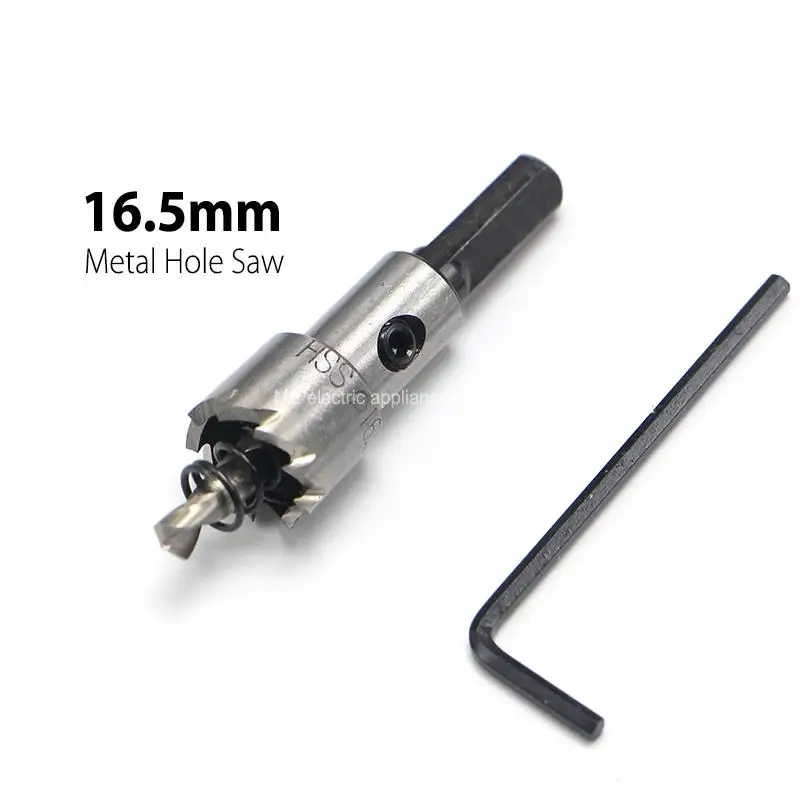 1Pc 16.5mm 0.65" Core Drill Bit Metal Hole Saw High Speed Steel Core Special for HSS Stainless Steel
1Pc 16.5mm 0.65" Core Drill Bit Metal Hole Saw High Speed Steel Core Special for HSS Stainless Steel