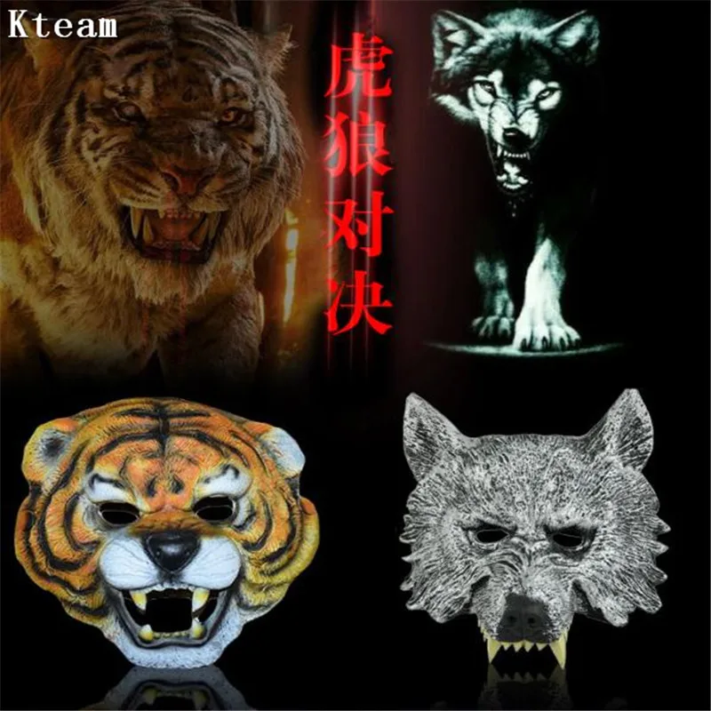 Hot New EVA Animal Wolf Head Mask Fancy Dress Costume Party Scary Halloween Cosplay Wolf Animal Tiger Mask Lion Party Mask Toy
Hot New EVA Animal Wolf Head Mask Fancy Dress Costume Party Scary Halloween Cosplay Wolf Animal Tiger Mask Lion Party Mask Toy