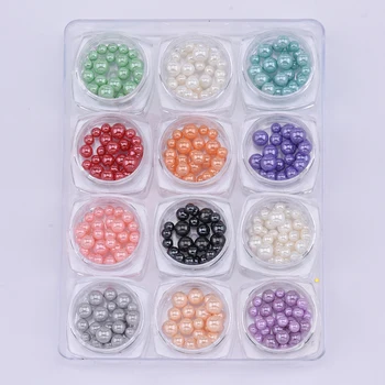 11 colors round nail pearls 3/5/5.5 mm mixed nail decoration unas ongle DIY design nail accessories supplies 12jars/set YST28
11 colors round nail pearls 3/5/5.5 mm mixed nail decoration unas ongle DIY design nail accessories supplies 12jars/set YST28