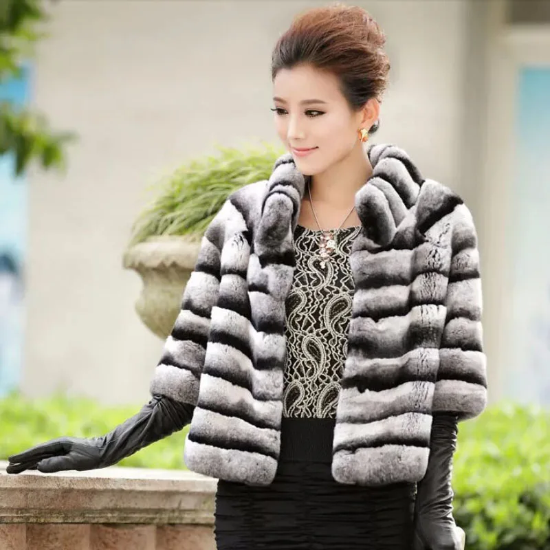 Winter women natural fur coat warm soft real rex rabbit fur jacket for lady fashion Chinchilla fur outerwear brand customized
Winter women natural fur coat warm soft real rex rabbit fur jacket for lady fashion Chinchilla fur outerwear brand customized