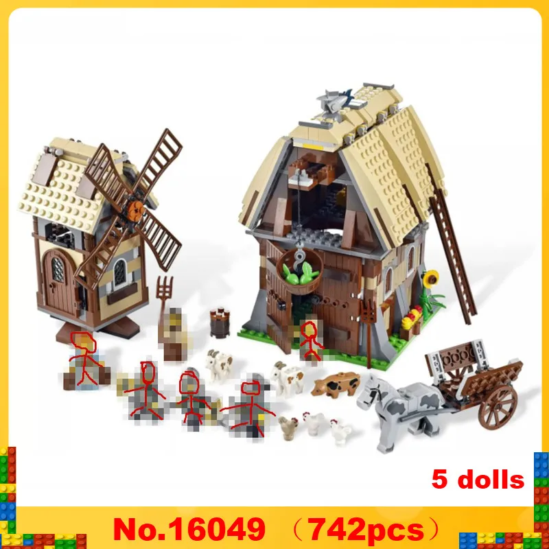 16049 742pcs Movie Castle Building Blocks Mill Village Model Bricks Kids Toys Compatible with Legoo 7189 Children's gift
16049 742pcs Movie Castle Building Blocks Mill Village Model Bricks Kids Toys Compatible with Legoo 7189 Children's gift