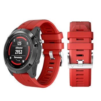 Silicone Wristband Replacement Quick Release Strap Accessories for Garmin fenix 5X/5X Plus/3/3HR UY8
Silicone Wristband Replacement Quick Release Strap Accessories for Garmin fenix 5X/5X Plus/3/3HR UY8