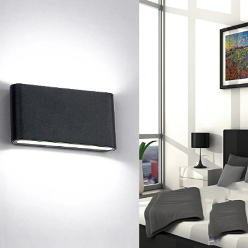 12W LED Outdoor Wall Lamps IP65 Indoor Led Stair Light AC85-AC265V Corridor Lighitng Bedside Wall Lights Waterproof Wall Lamp
12W LED Outdoor Wall Lamps IP65 Indoor Led Stair Light AC85-AC265V Corridor Lighitng Bedside Wall Lights Waterproof Wall Lamp