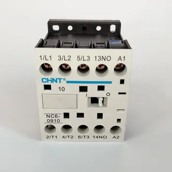 CHINT AC Contactor NC6-0910 AC220V Normally Open 
CHINT AC Contactor NC6-0910 AC220V Normally Open