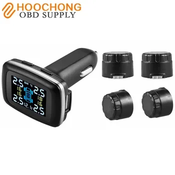 Smart Car TPMS Tire Pressure Monitoring System Cigarette Lighter Digital LCD Display with USB Charger
Smart Car TPMS Tire Pressure Monitoring System Cigarette Lighter Digital LCD Display with USB Charger