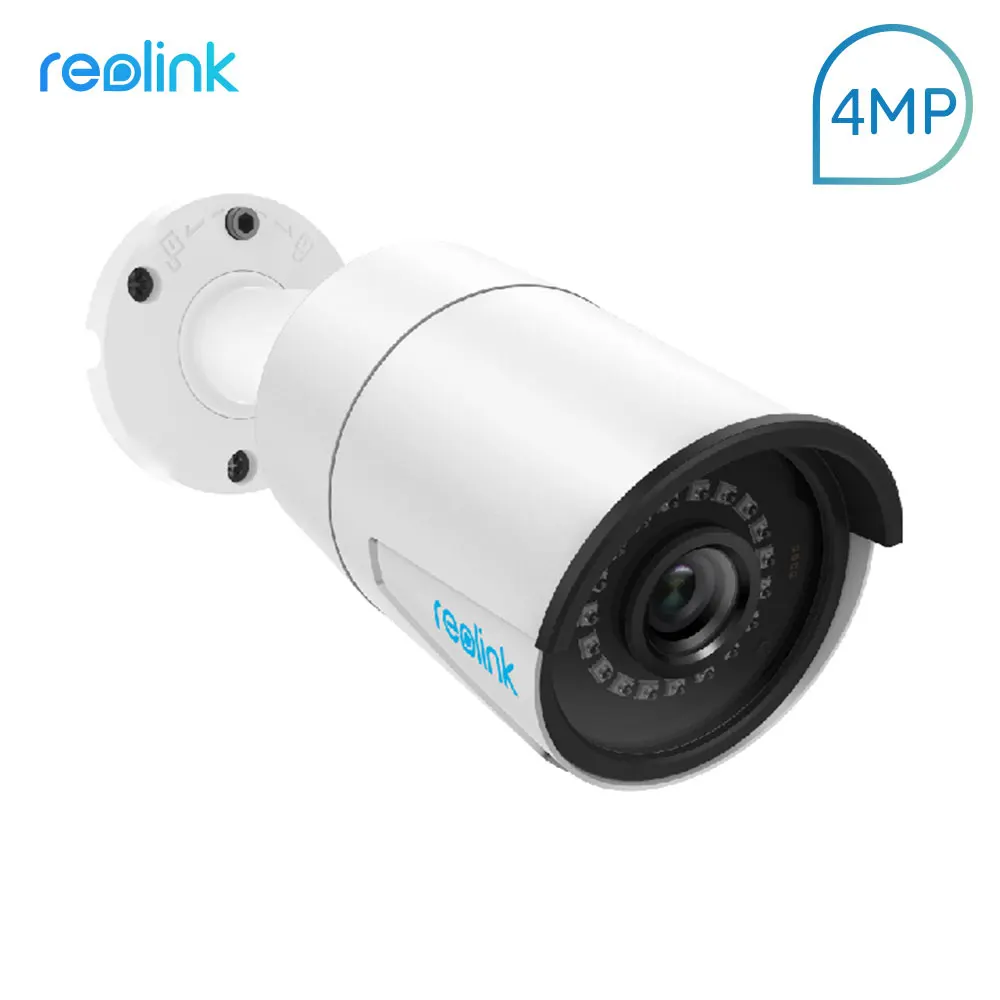 Reolink B400 4MP PoE IP camera outdoor night vision Remote view P2P Bullet security Camera Work with Reolink POE NVR ONLY
Reolink B400 4MP PoE IP camera outdoor night vision Remote view P2P Bullet security Camera Work with Reolink POE NVR ONLY