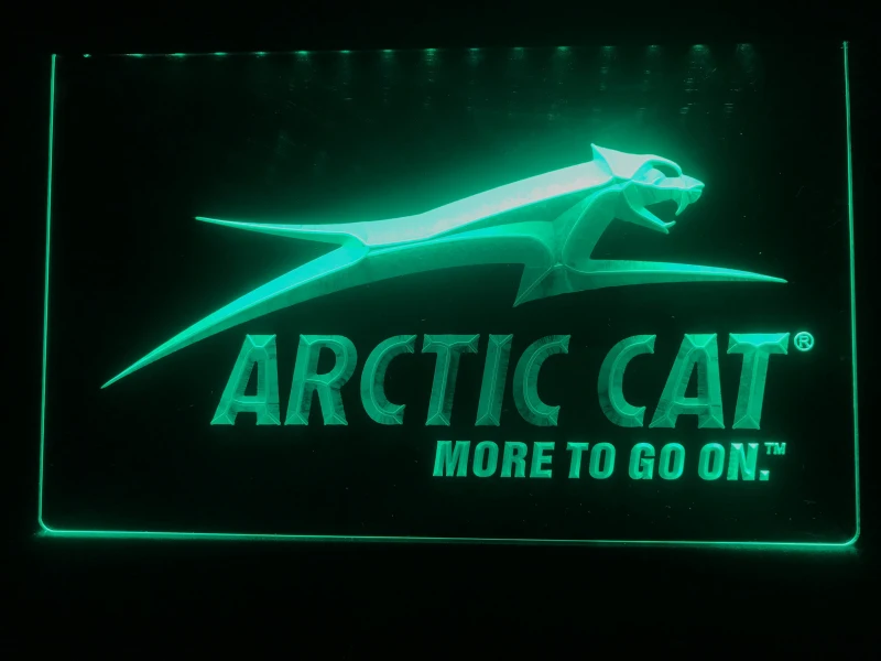 D129 Arctic Cat снегоходы логотип светодиодный неосветильник свет знак | Дом и сад