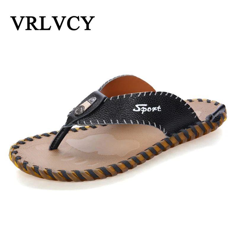 2018 new leather cow outdoor leisure slippers cool summer fashion men's shoes slippers beach slippers comfortable wild
2018 new leather cow outdoor leisure slippers cool summer fashion men's shoes slippers beach slippers comfortable wild