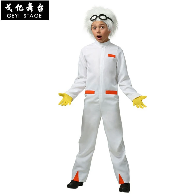 new Back To The Future Dr. Emmett Brown cosplay Costume for kid boy halloween Role Playing Party Fancy Suit costumes for adult
new Back To The Future Dr. Emmett Brown cosplay Costume for kid boy halloween Role Playing Party Fancy Suit costumes for adult