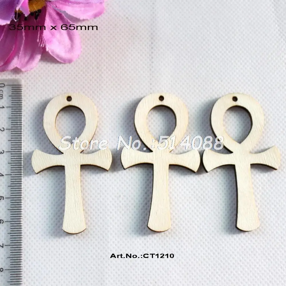 (50pcs/lot) 65mm Unfinished Wood Ankh Symbol Favor Rustic Ornaments Natural Wooden Cross-CT1210
(50pcs/lot) 65mm Unfinished Wood Ankh Symbol Favor Rustic Ornaments Natural Wooden Cross-CT1210