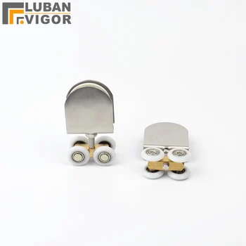 Hower room, Glass sliding doors,Stainless steel hanging wheels and pulleys,bathroom,toilet, glass door fittings 2 pcs/package
Hower room, Glass sliding doors,Stainless steel hanging wheels and pulleys,bathroom,toilet, glass door fittings 2 pcs/package