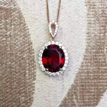KJJEAXCMY boutique jewels S925 sterling silver pomegranate stone necklace necklace chain pendant chain
KJJEAXCMY boutique jewels S925 sterling silver pomegranate stone necklace necklace chain pendant chain